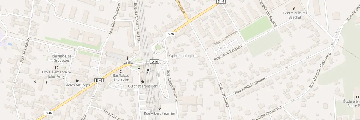 Plan du 1 Rue Albert Peuvrier à Saint-Michel-sur-Orge
