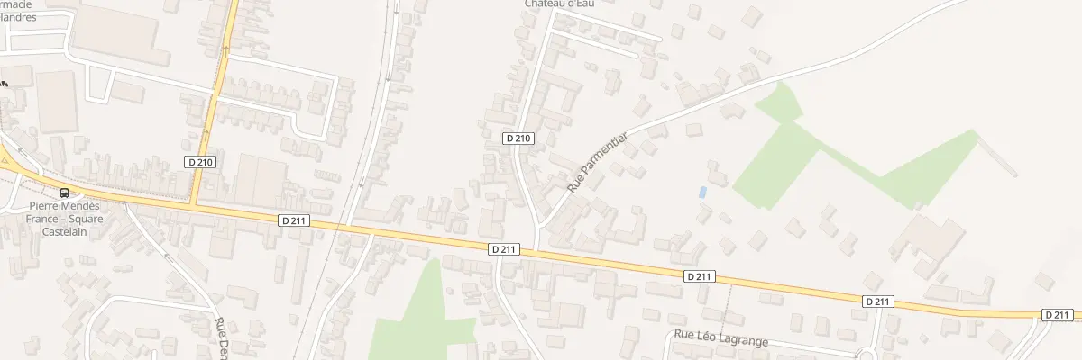 Plan du 6 Rue Jean Jaurès à Arques