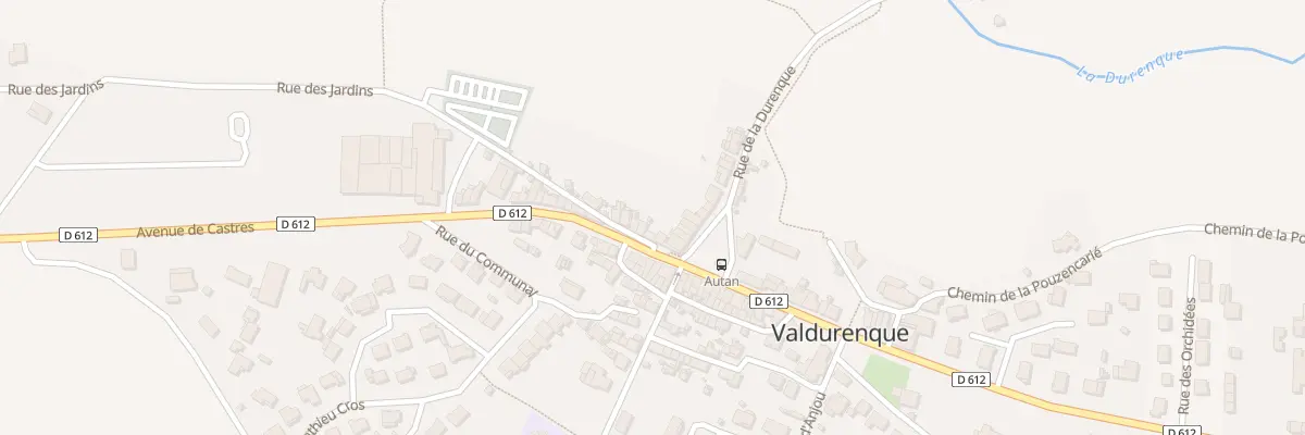 Plan du 2 Rue des Jardins à Valdurenque