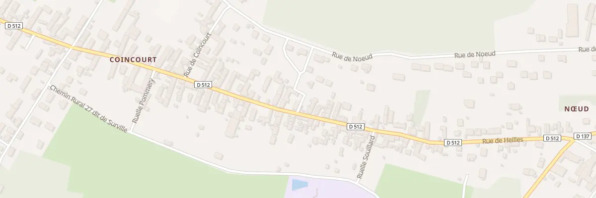 Plan du 58 Rue de Heilles à Mouy