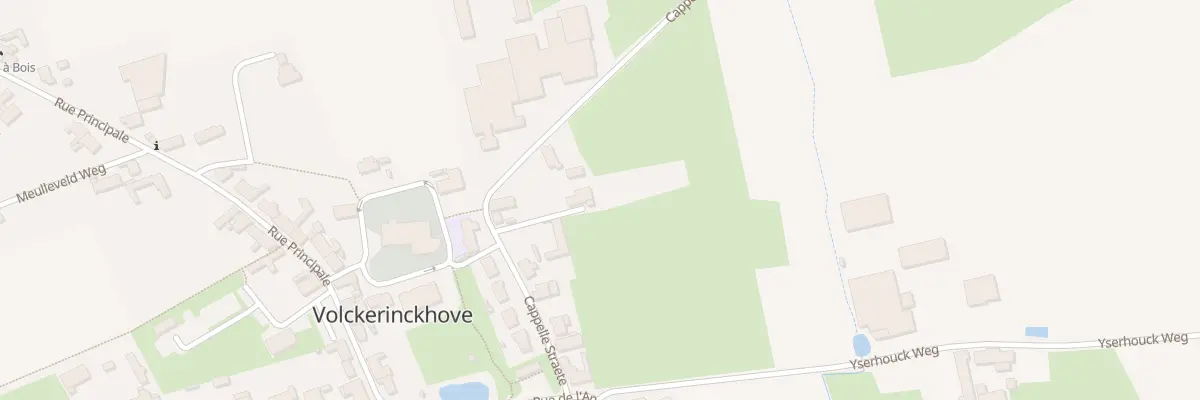 Plan du 14 Vc Cappelle Straete à Volckerinckhove