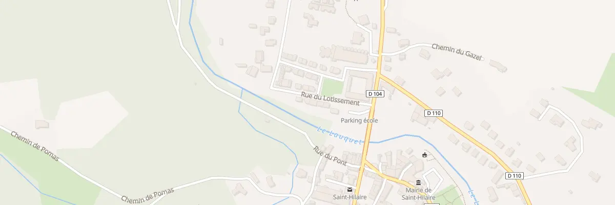 Plan du 9 Rue du Lotissement à Saint-Hilaire