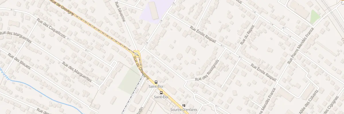 Plan du 5 Rue des Rossignols à Chilly-Mazarin
