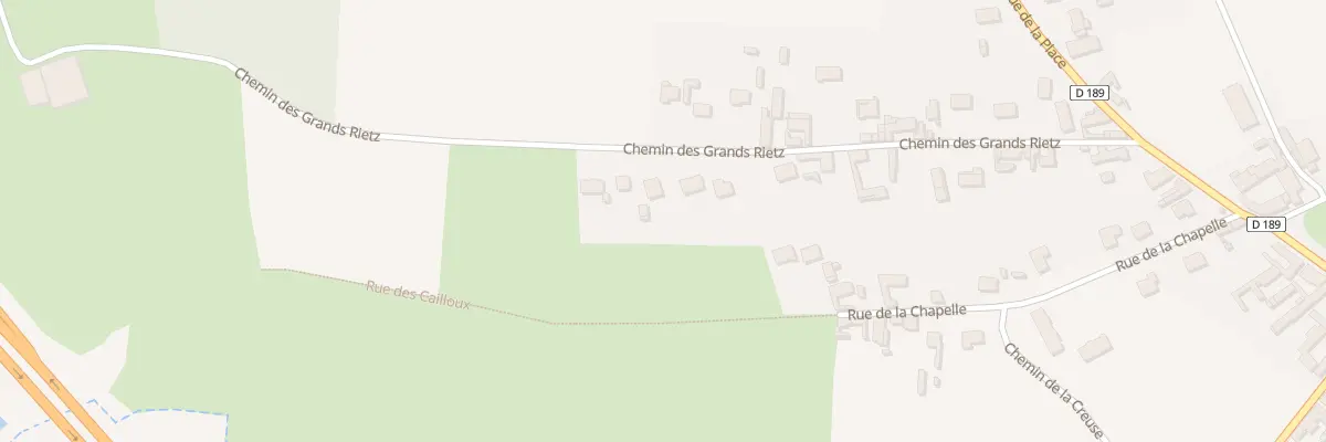 Plan du 21 Che des Grands Rietz à Mametz