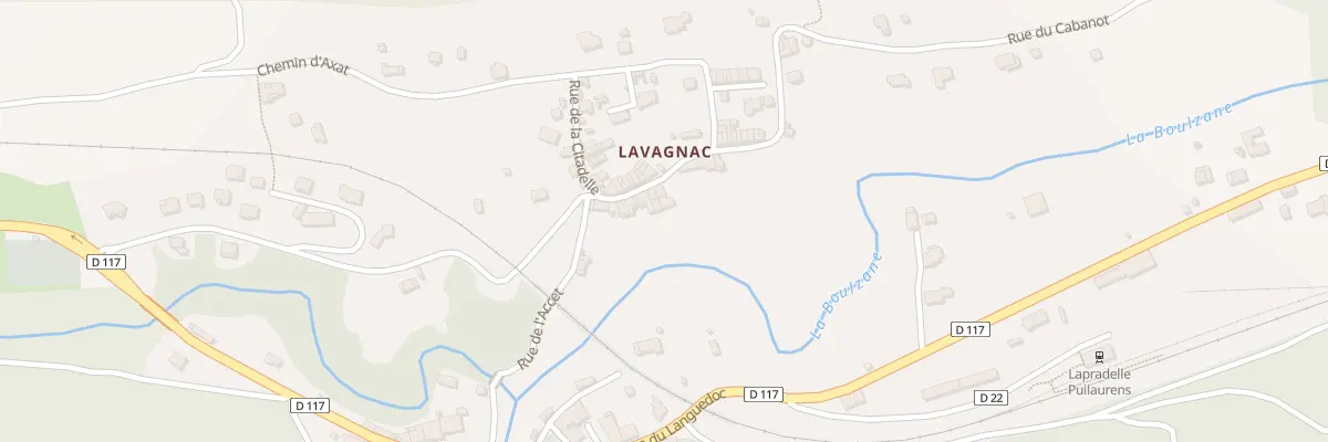 Plan du 143 Lavagnac à Puilaurens