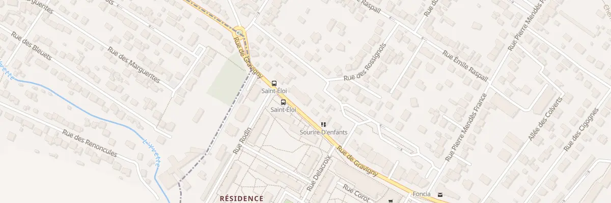 Plan du 57 Rue de Gravigny à Chilly-Mazarin