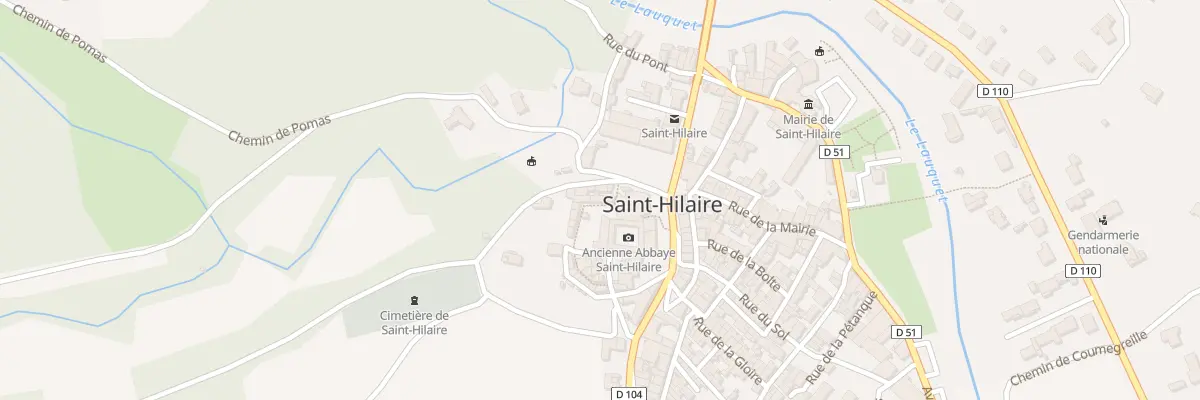 Plan du 9 Rue du Pont Levis à Saint-Hilaire