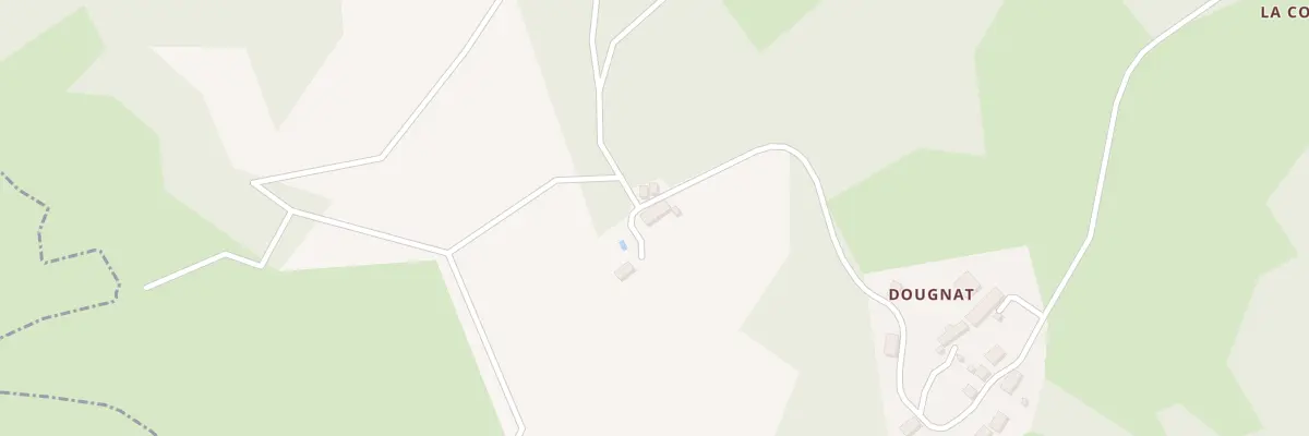 Plan du 9 Dougnat et la Combe à Saint-Agnant-près-Crocq