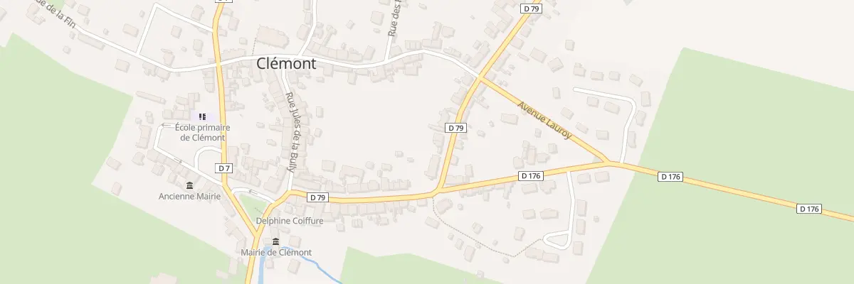 Plan du 3 Rue du 11 Novembre 1918 à Clémont