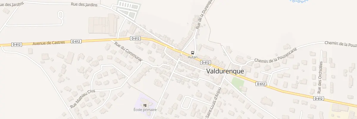 Plan du 2B Rue des Sports à Valdurenque