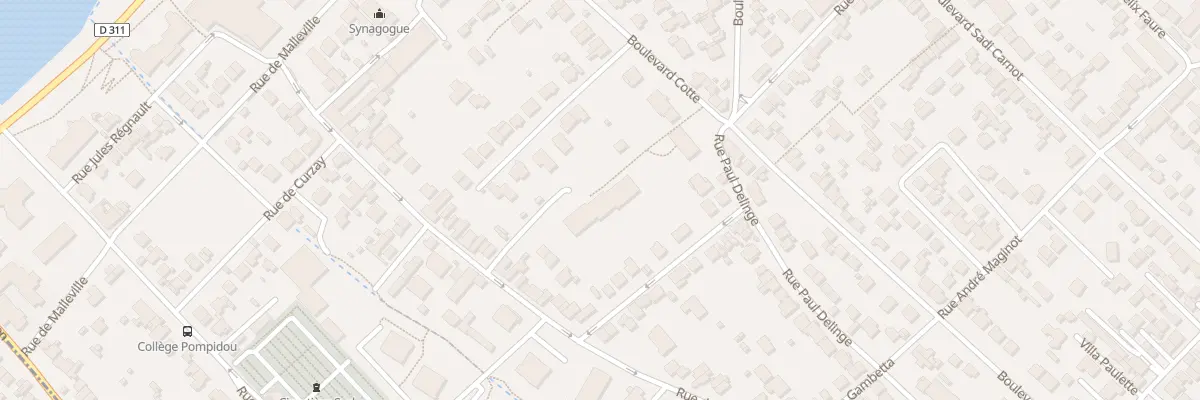 Plan du 40 Bd Cotte à Enghien-les-Bains