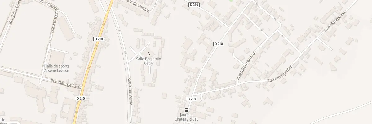 Plan du 37 Rue Jean Jaurès à Arques