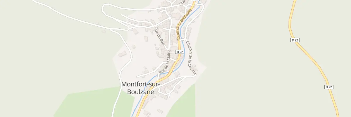 Plan du 14 Rte de la Boulzane à Montfort-sur-Boulzane