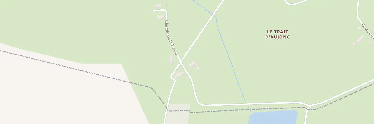 Plan du 124 Le Trait d’Aujonc à Ineuil