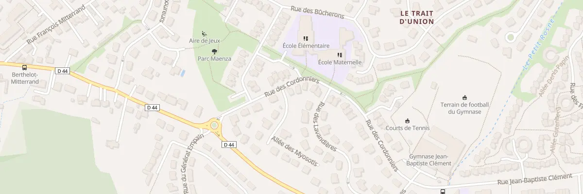 Plan du 10 Rue des Cordonniers à Bouffémont