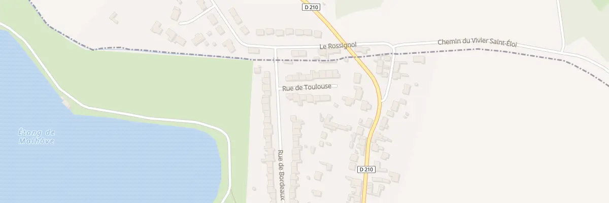 Plan du 6 Rue de Toulouse à Arques