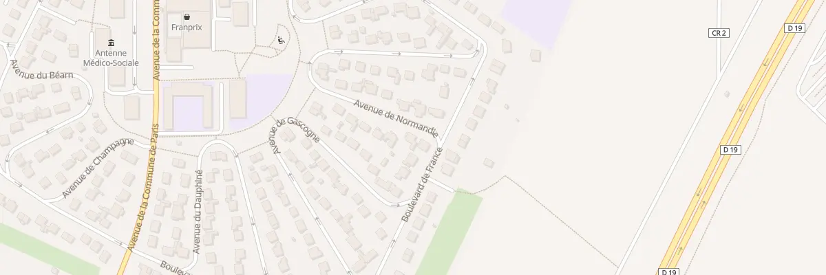 Plan du 3 Av de Normandie à Brétigny-sur-Orge