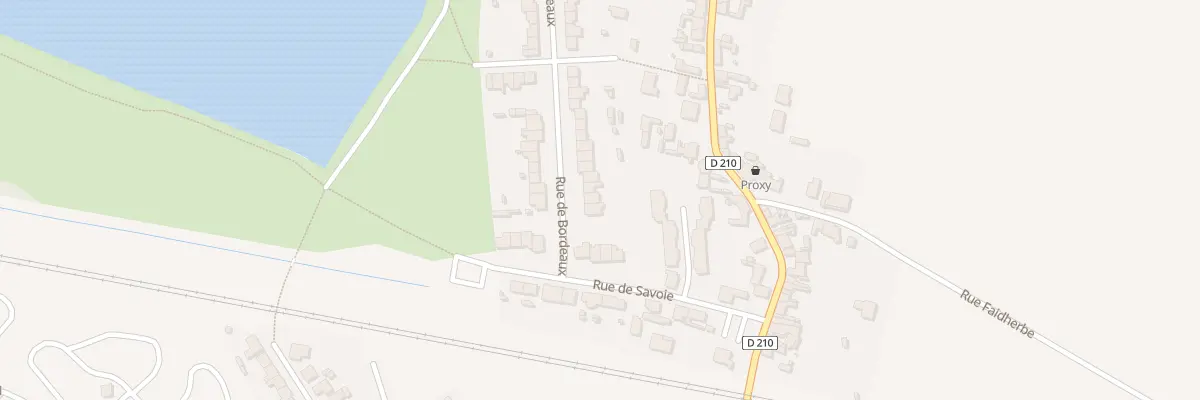 Plan du 6 Rue de Bordeaux à Arques