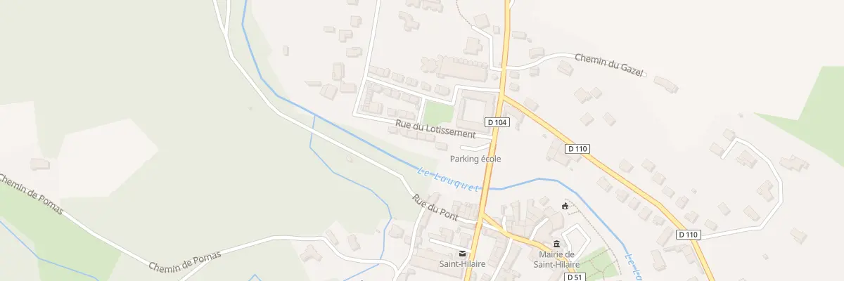 Plan du 5 Rue du Lotissement à Saint-Hilaire