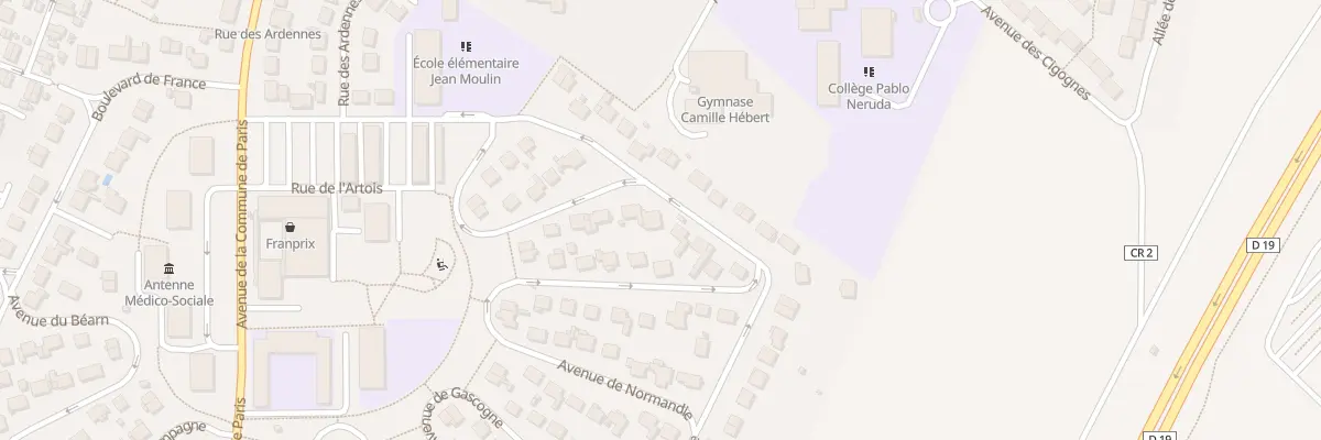 Plan du 85 Bd de France à Brétigny-sur-Orge