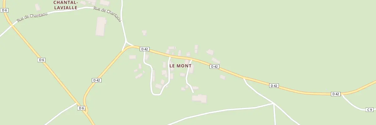 Plan du 5091 Le Mont à Saint-Martin-Cantalès