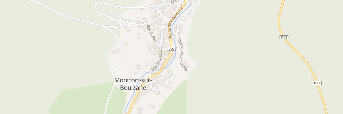 Plan du 13 Rte de la Boulzane à Montfort-sur-Boulzane