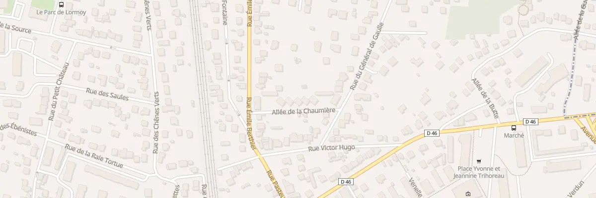 Plan du 5 All de la Chaumiere à Saint-Michel-sur-Orge