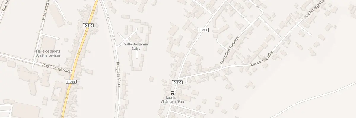 Plan du 35A Rue Jean Jaurès à Arques