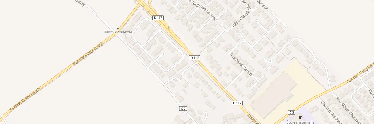 Plan du 34 Rue des Poulettes à Longjumeau