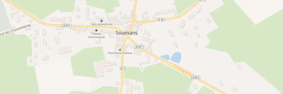 Plan du 5 Rue des Acacias à Soumans