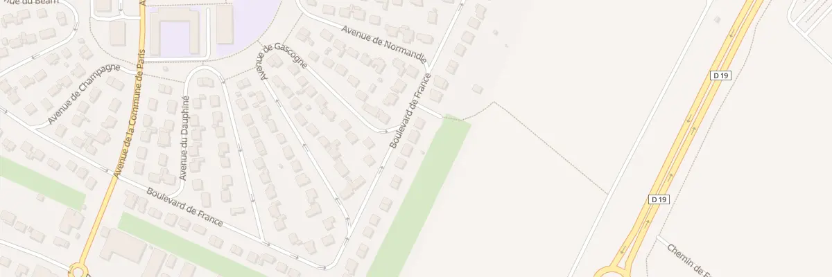 Plan du 128 Bd de France à Brétigny-sur-Orge