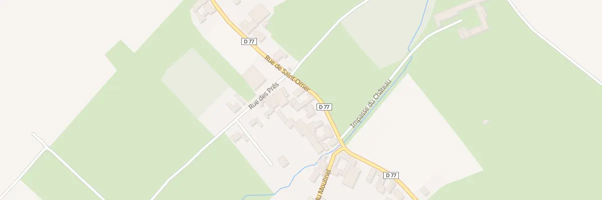 Plan du 25 Rue de Saint-omer à Febvin-Palfart