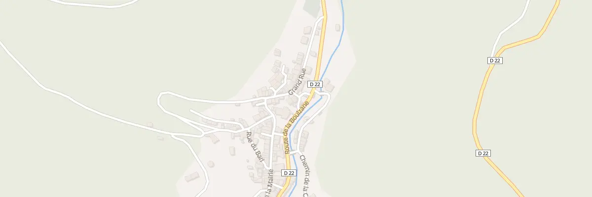 Plan du 1 Che du Moulin à Montfort-sur-Boulzane