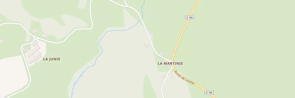 Plan du 5096 Lamartinie à Vitrac
