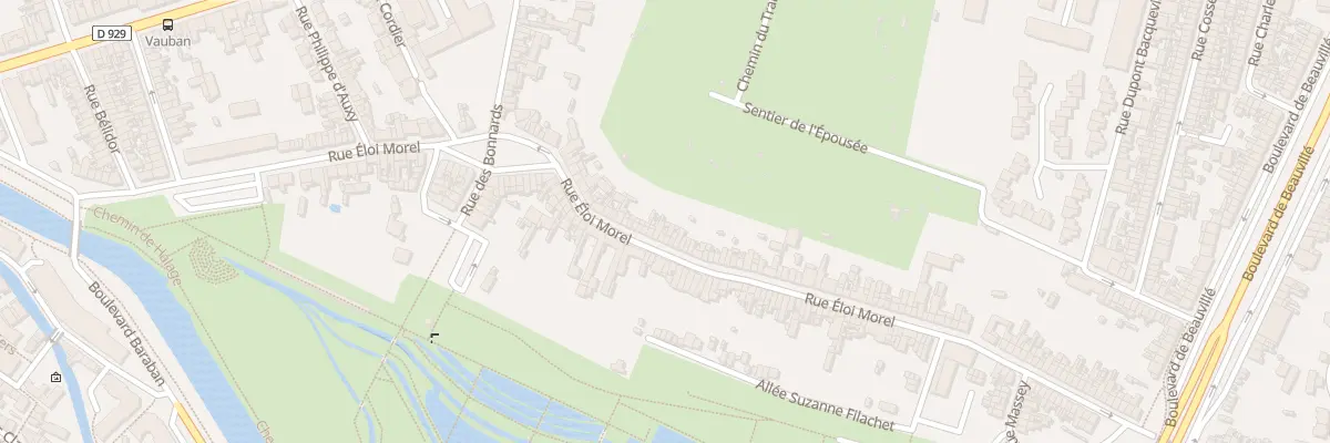Plan du 131 Rue Eloi Morel à Amiens