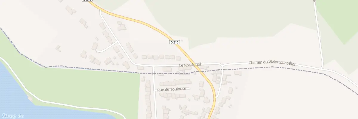 Plan du 19 Le Rossignol à Clairmarais
