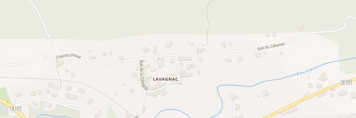 Plan du 254 Lavagnac à Puilaurens