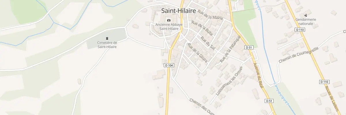 Plan du 5 Av de Limoux à Saint-Hilaire
