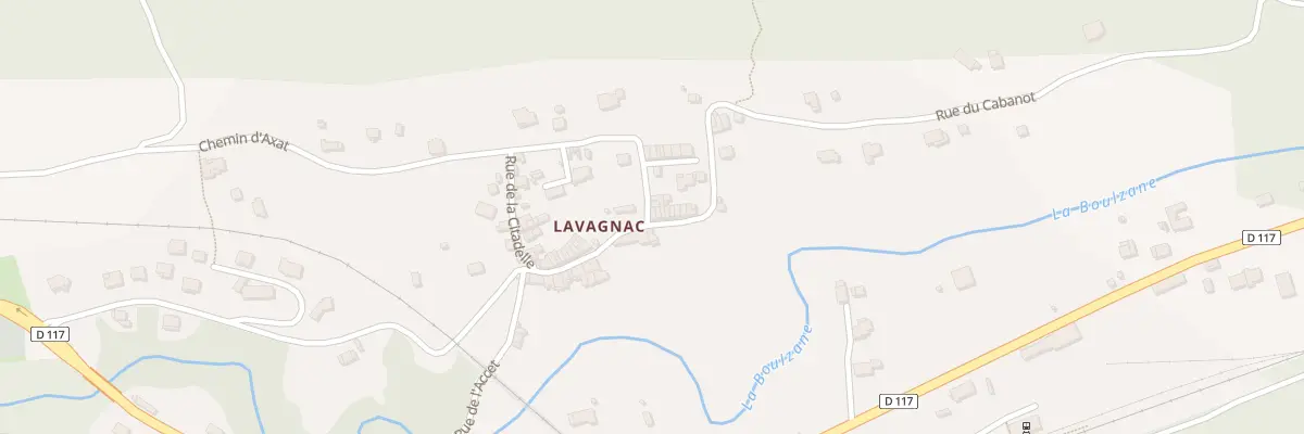 Plan du 127 Lavagnac à Puilaurens