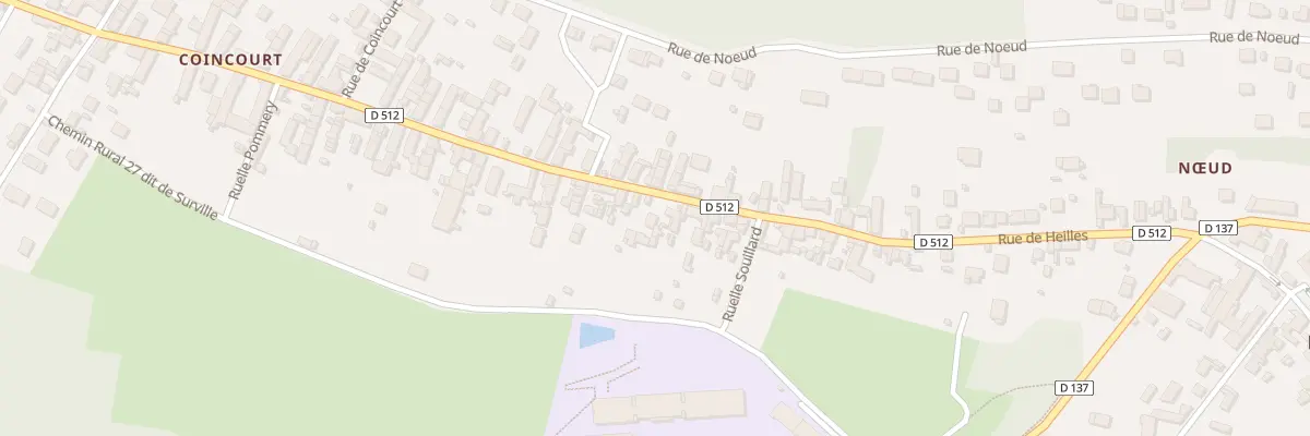 Plan du 61 Rue de Heilles à Mouy