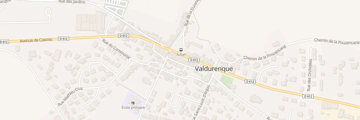 Plan du 17 Av Louis Raucoules à Valdurenque