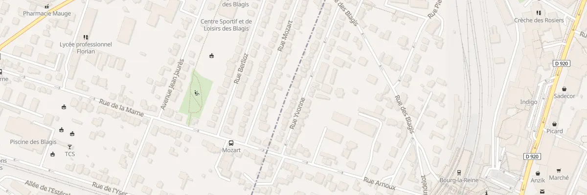 Plan du 19 Rue Yvonne à Sceaux