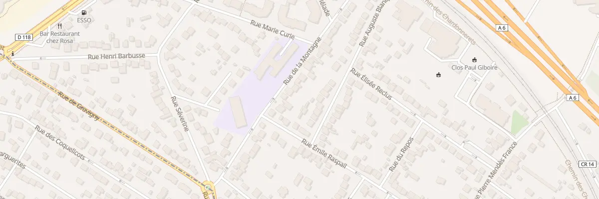 Plan du 26B Rue de la Montagne à Chilly-Mazarin