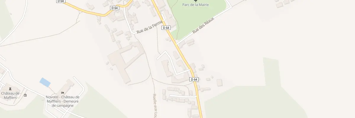 Plan du 2 All du Pere Joseph à Maffliers