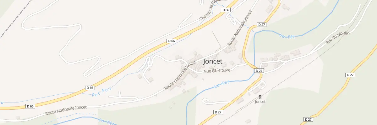 Plan du 14 Rte Nationale Joncet à Serdinya