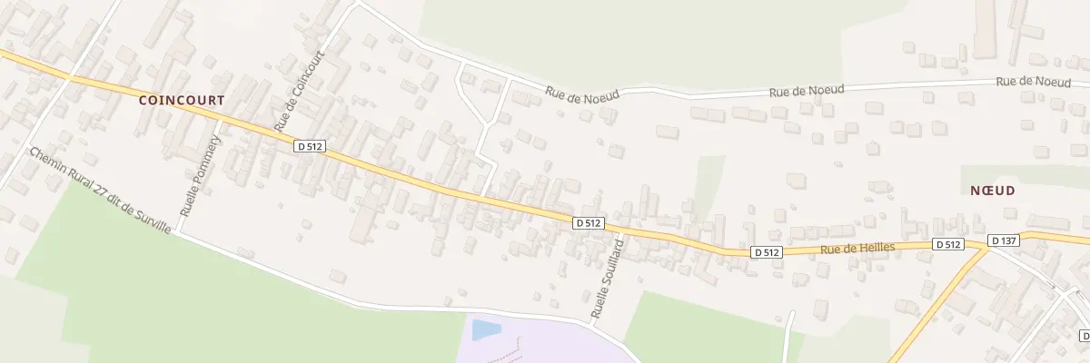 Plan du 52 Rue de Heilles à Mouy