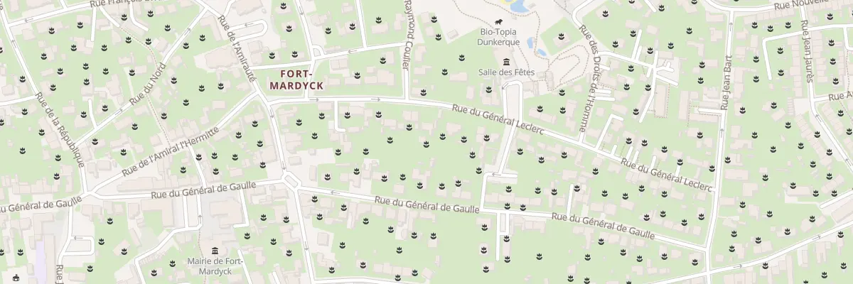 Plan du 39 Rue du General Leclerc Fm à Dunkerque