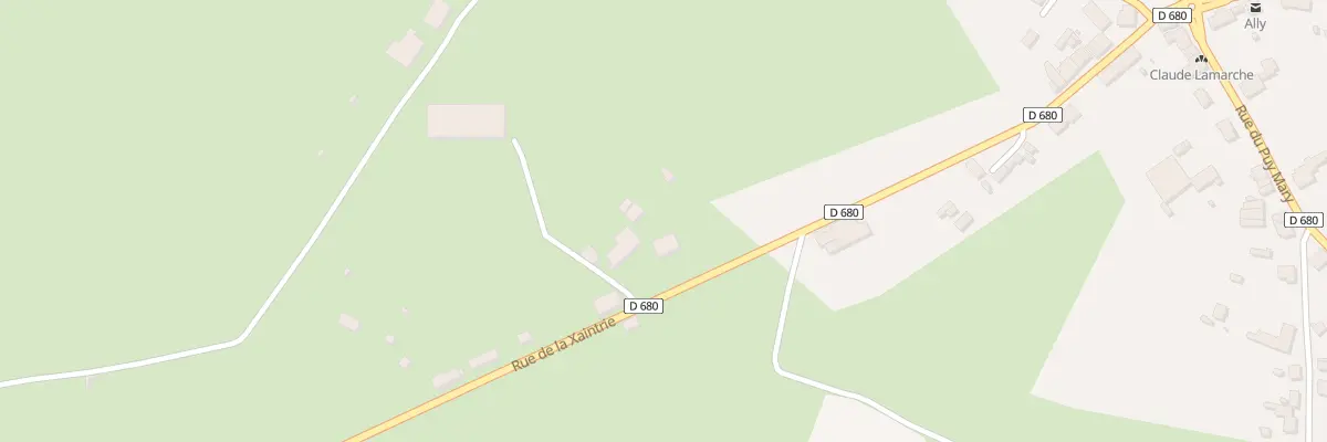 Plan du 5189 Rte de Pleaux à Mauriac