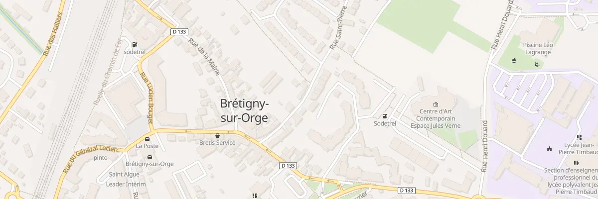 Plan du 17 Rue Saint-pierre à Brétigny-sur-Orge