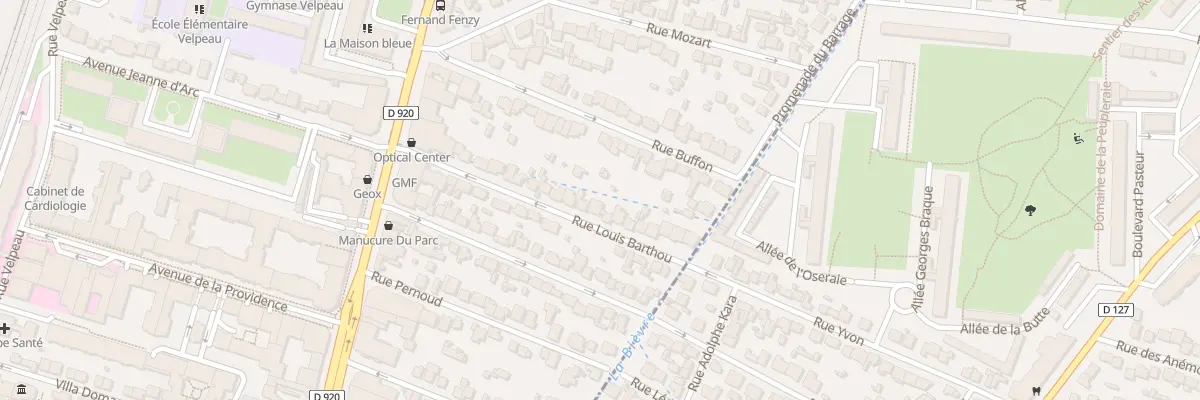 Plan du 21 Rue Louis Barthou à Antony